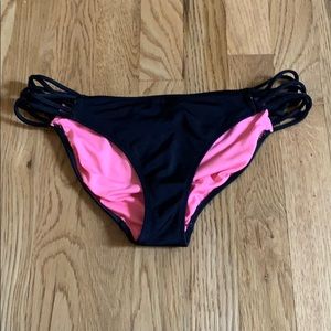 Victoria Secret PINK Small Black Bikini Bottoms